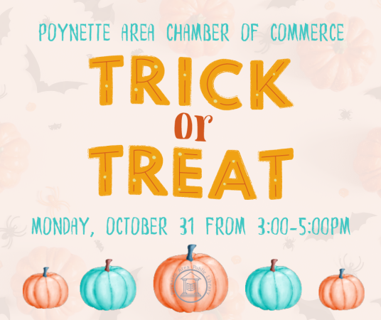 Trick or Treat at the library on Monday, October 31 from 3-5pm.